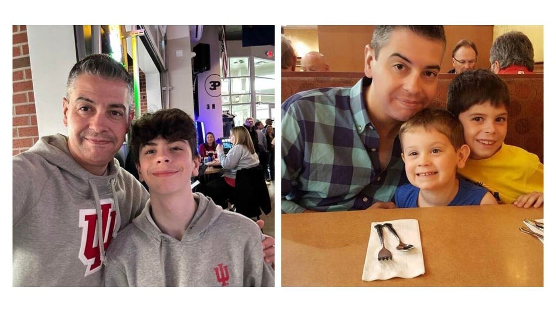 Tarsis Lopez with kids